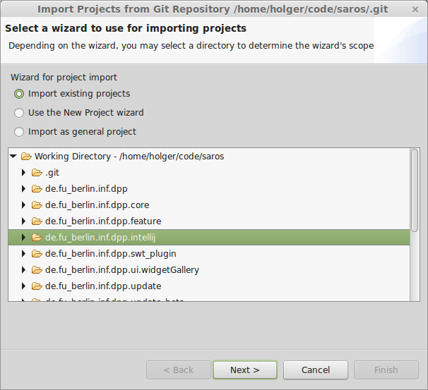 eclipse how to install saros